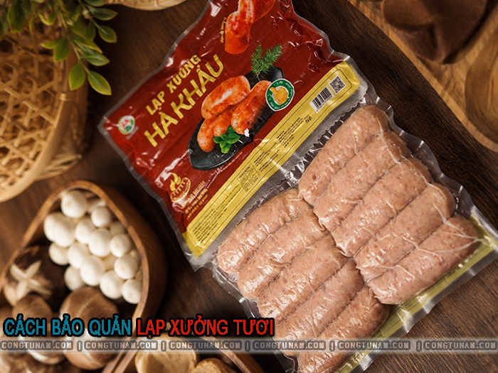 Cách chế biến lạp xưởng tươi thơm ngon đơn giản tại nhà